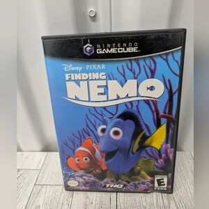 Nintendo GameCube Finding Nemo Blue Video Game